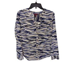 212 Collection Popover Blouse, EUC, M